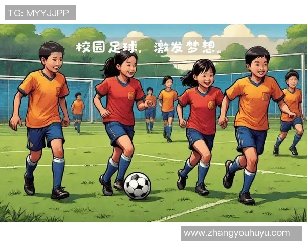 孩子追逐足球明星的梦想与激情展现青春活力的精彩瞬间